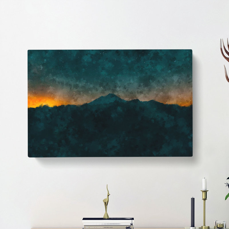 Mountain In Whistler Canada - Wrapped Canvas, 60cm H x 91cm W x 3cm D