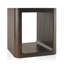 Table de bout Jahmia, noyer foncé