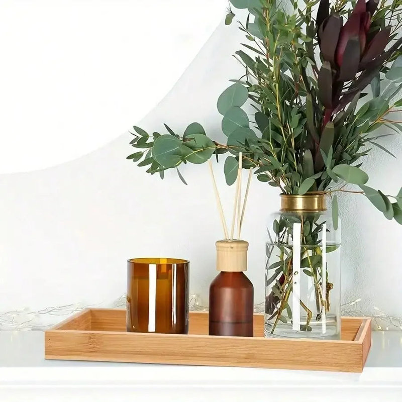 Serving Tray - Organizer White Bathroom, 2