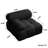 Upholstered Modern Velvet Fabric Single One-Armed Chair-121972244