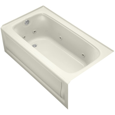 Bancroft 60" x 32" Alcove Whirpool Bathtub
