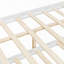 Lit double en bois avec lit gigogne simple-896407487