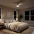 Sola 34" Matte White LED Ceiling Fan-773059949-773059948