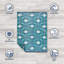 Tapis bleu / vert Aldo-277445592