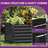Galvanized Raised Garden Bed With Gloves-2022981675-2022981671