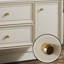 Armoire de salle de bain rétro de style crème français-112312170