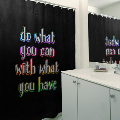 Shower Curtain with Liner Included
