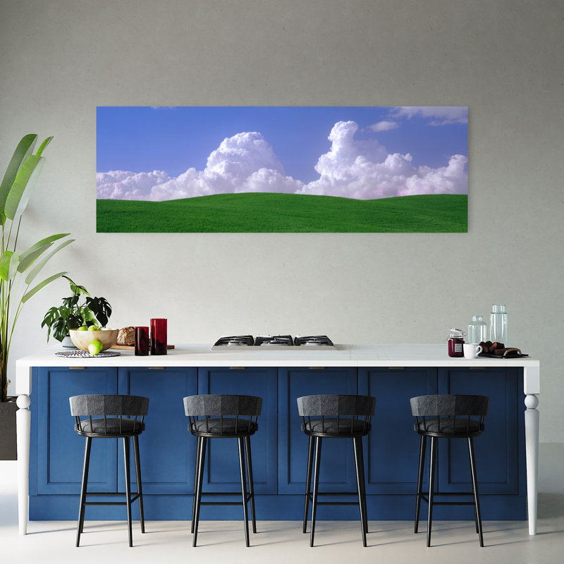 USA Washington Palouse Wheat And Clouds by Terry Thompson - Wrapped Canvas Panoramic Print, 50.8 cm H x 152.4 cm W