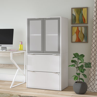 Patsones 30.1'' Wide 2 -Drawer File Cabinet