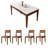 Rectangular small-sized dining table-2092589418