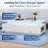 47.2" LEd Coffee Table with Storage, Smart Coffee Table with Wireless Charging and Bluetooth Speaker, 2-tier High-gloss Marble-pattern Modern Coffee Table for Living Room, White-1468129979