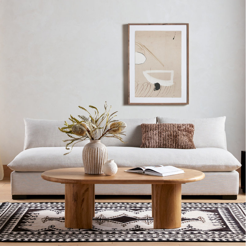 Grant Sofa, Ashby Oatmeal Performance Weave