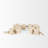 Beige Paper Mache Cube Garland