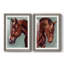 «Paint By Number Horse I», reproduction encadrée de qualité supérieure - prête à être accrochée-1153251981-1153251973