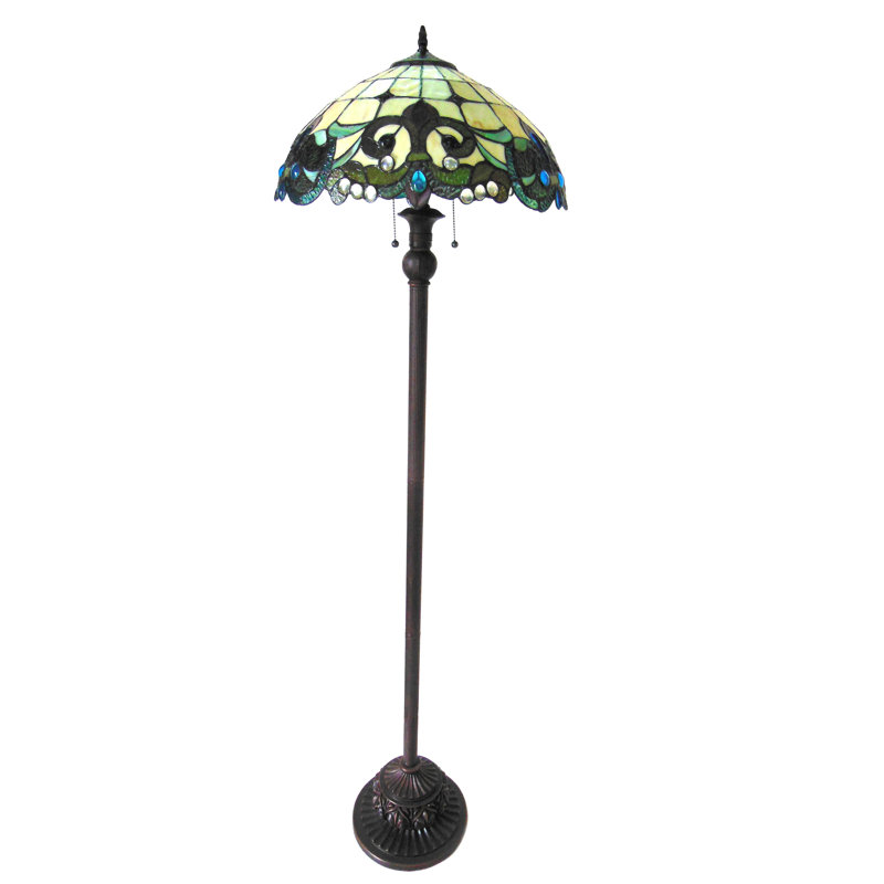 Hazelden 64'' Antique Bronze Traditional Floor Lamp