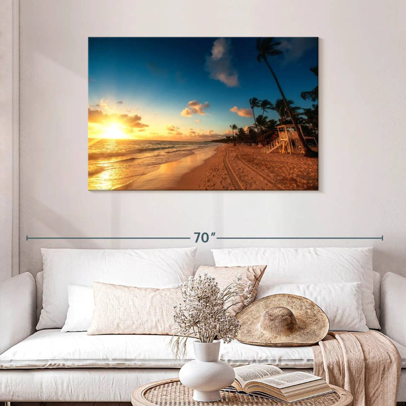 Paysage de Pointe Cana Gillard, H 30 po x l 45 po