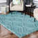 Ashburnham Olympia Shag Performance Geometric Rug