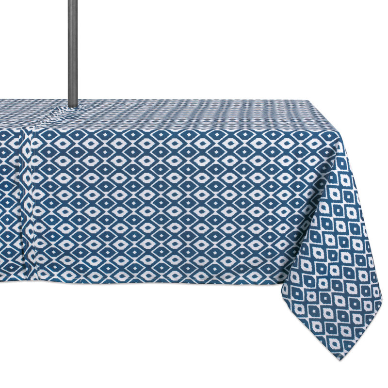 Andino Outdoor Zipper Umbrella Tablecloth, 84" L x 60" W