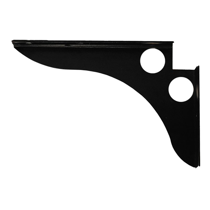 Support de tablette robuste, H 8 po x l 1,628 po x P 12 po, Noir
