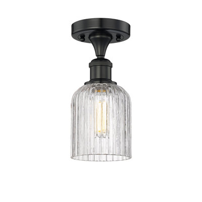Edison - Adriena - 1 Light 5" Semi-Flush Mount