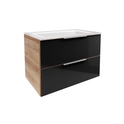 2 Pieces 1000 Mm Bathroom Furniture Suite