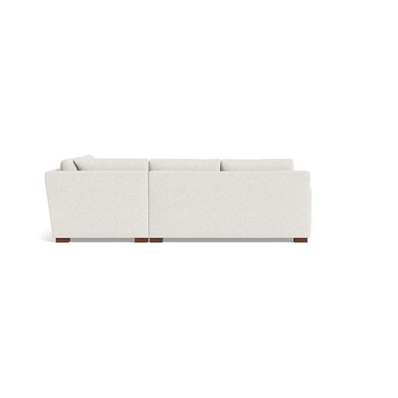 Catalina Sectional, Performance Weave - Carrot, Right Hand Facing