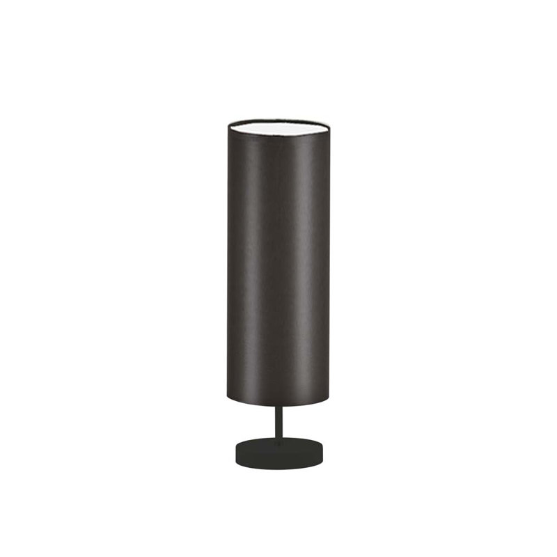 Sydney Metal Table Lamp, Dark Brown, Black