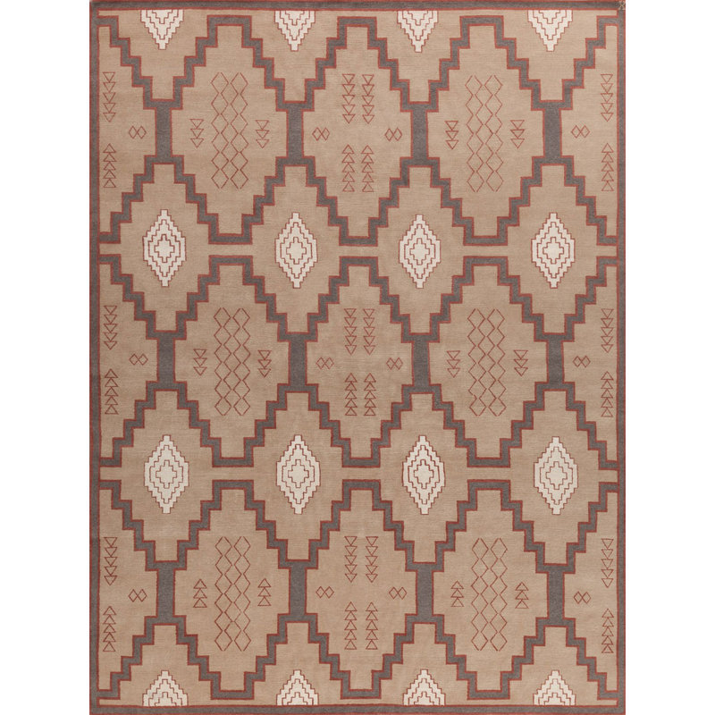 Mesa Wool Southwestern Area Rug, Rectangle 10' x 14'