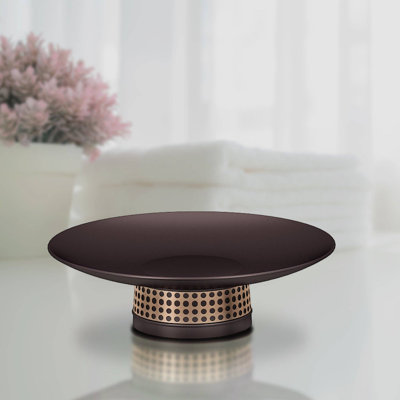 Oneita Soap Dish for Bathroom Counter,Shower & Kitchen | Copper/Orb