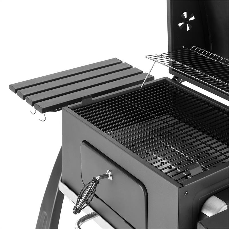 Offset Charcoal Smoker & Grill
