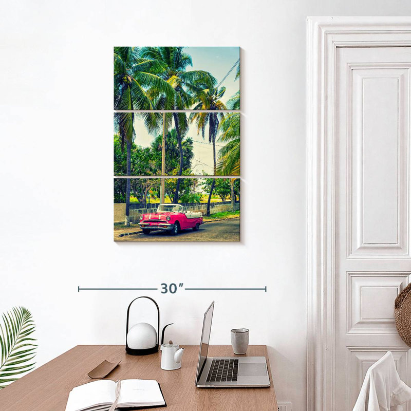 Mehar Classic Car In Cuba, 32" H x 20" W
