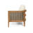 CROWNE 4-PCS SOFA CONVERSATION SET W/ BEIGE CUSHION