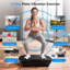 Vibration Plate Exercise Machine for Whole Body, Vibrate Plate 400 Lbs Capacity with Resistance Band, Bluetooth Speaker
