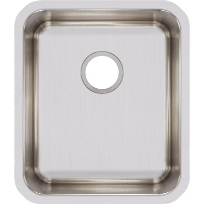 Évier de cuisine encastrable L 16 po x l 18,5 po Lustertone