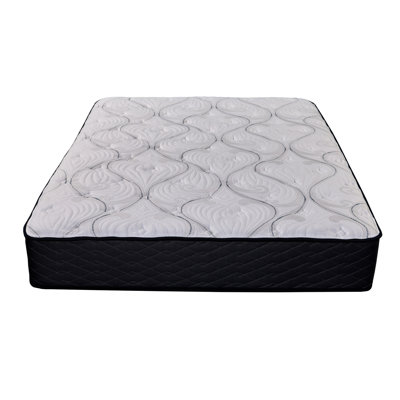 Twin Size Mattress With Cooling Technology, Comfort Foam, And Marvelous Middle Compressed For Easy Shipping, 75 Inches Deep, 39 Wide, 11 High, 59 Lbs, White Blue Color, Steel Filler, Foam Main