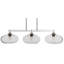 Agnon 3 Light Island Light Shown With 13" Glass-1020253354-1020251213