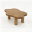 table basse en forme de nuage avec 4 pieds ronds, convenant aux salons-129020678