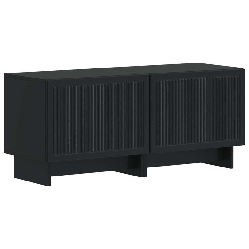 Unfinished with Fireplace Included, Black