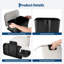Poubelle en acier inoxydable avec couvercle à fermeture en douceur, poubelle de 3,2 / 5,3 / 8 / 13,2 gallons pour la cuisine à domicile-125836067-125836066