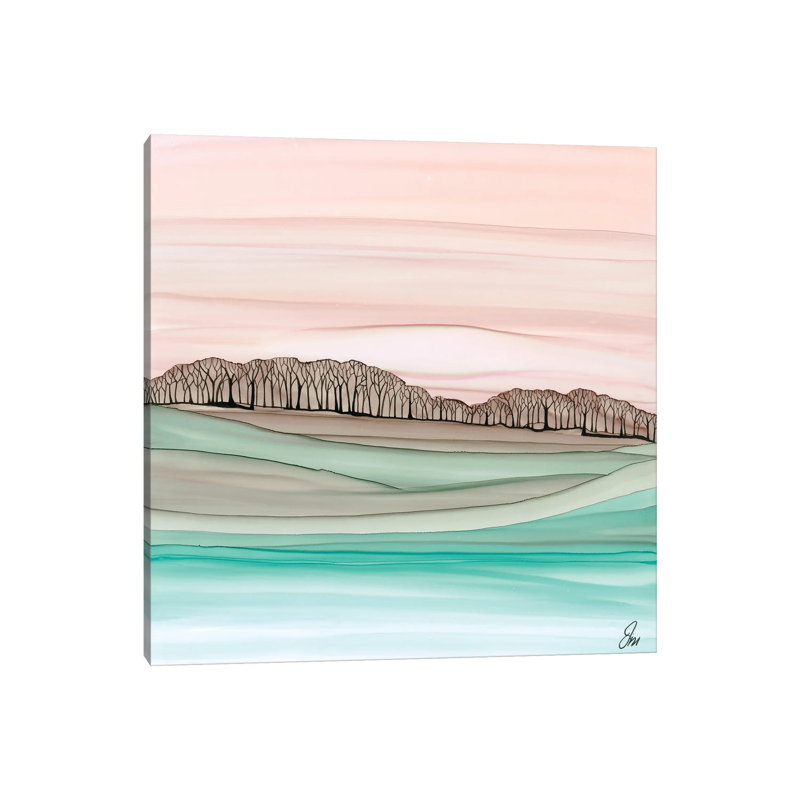 Distant Woods by Jan Matthews - Wrapped Canvas Print, 30.48 cm H x 30.48 cm W