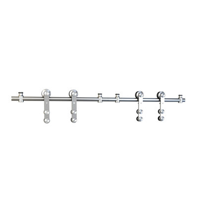 Ensemble de quincaillerie de porte de grange en acier inoxydable