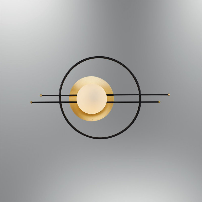 Applique à bras en métal
