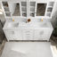 Ensemble de meuble-lavabo mural 80 po