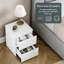 Cunha 29.5cm W Manufactured Wood Bedside Table-1596967417