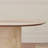 Semi-oval Design Dining Table And Chair 4 - Person Double Pedestal Dining Set-101919193
