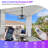 15-Inch Outdoor Plug-In Hanging Caged Ceiling Fan with LED Light, Remote and App Control, Black-133733992-133733994