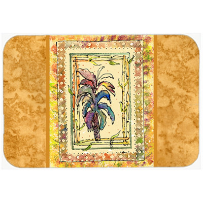 Caroline's Treasures Palm Tree Glass Cutting Board