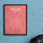 Milan City Map - No Frame Print-1715703691