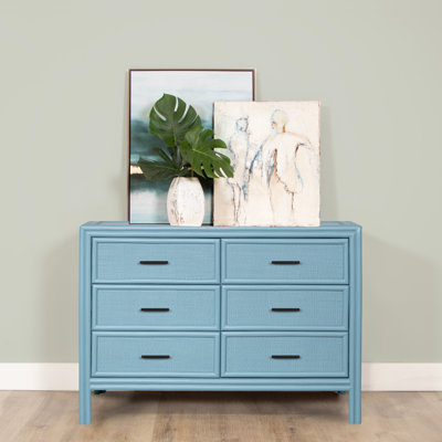 Aruba 48'' W 6 - Drawer Dresser