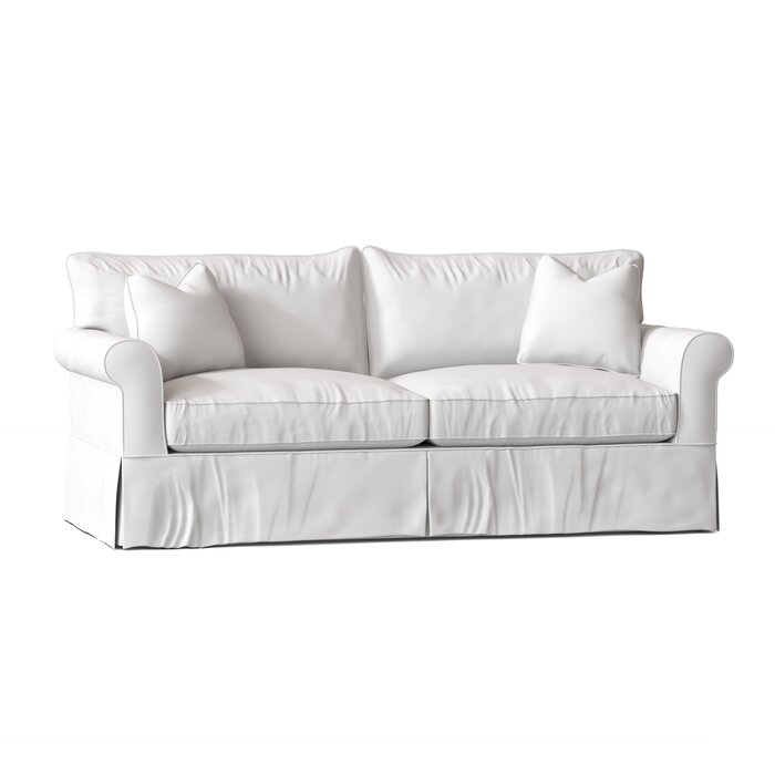 Wayfair Custom Upholstery™ Amari 84'' Slipcovered Sleeper Sofa ...